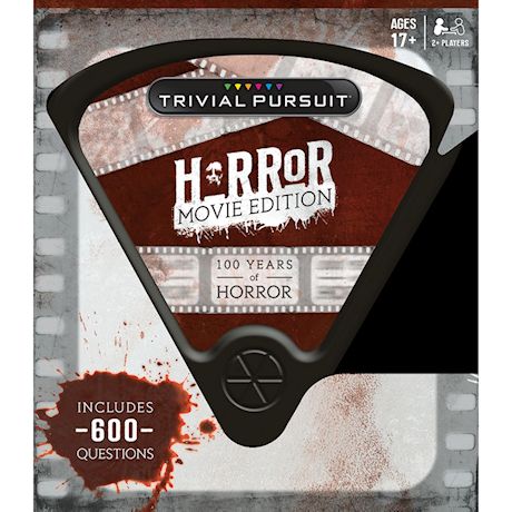 USAOPOLY Trivial Pursuit Horror Ultimate Edition - Horror Film, Book and TV Show Trivia Game Features 1800 Questions